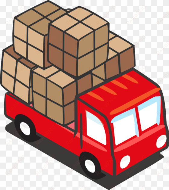 this free icons png design of red truck