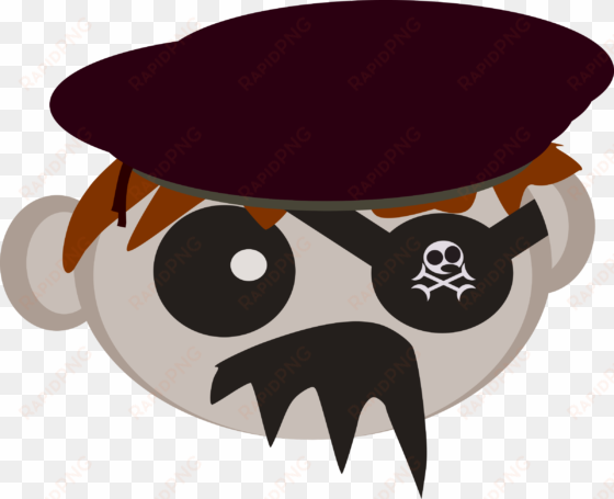 this free icons png design of roll pirate