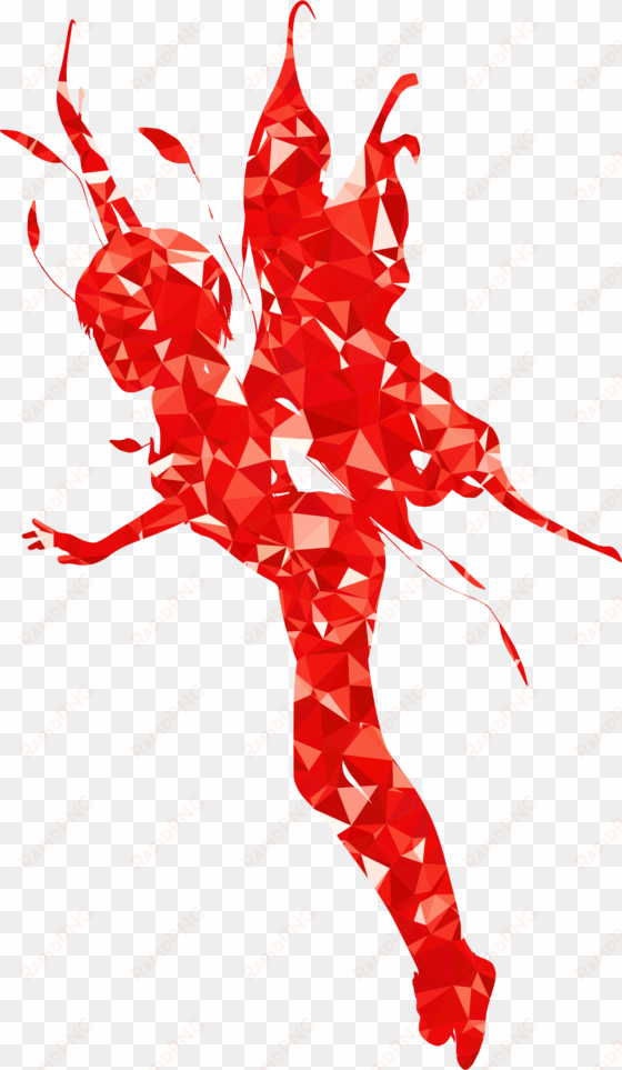 this free icons png design of ruby female fairy silhouette