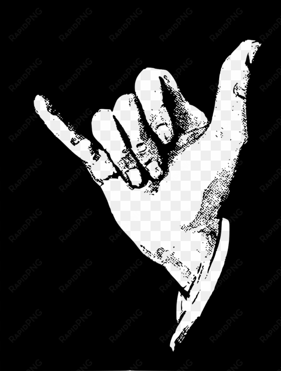 this free icons png design of shaka hand