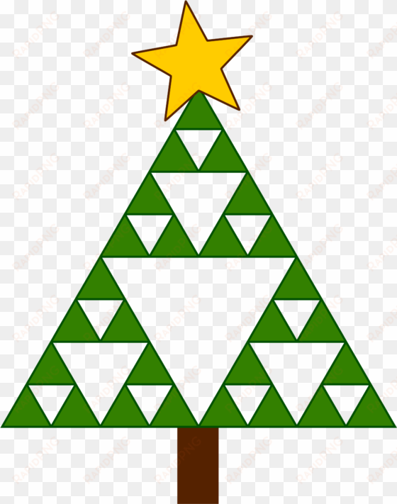 this free icons png design of sierpinski xmas tree