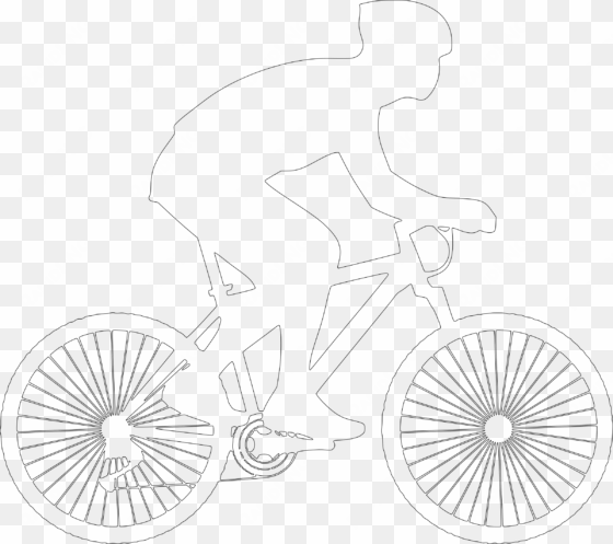 this free icons png design of silhouette of a cyclist