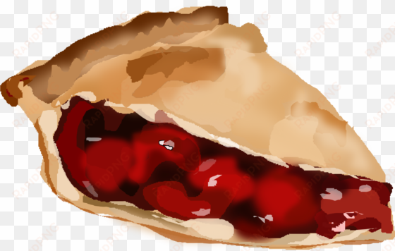 this free icons png design of slice of cherry pie