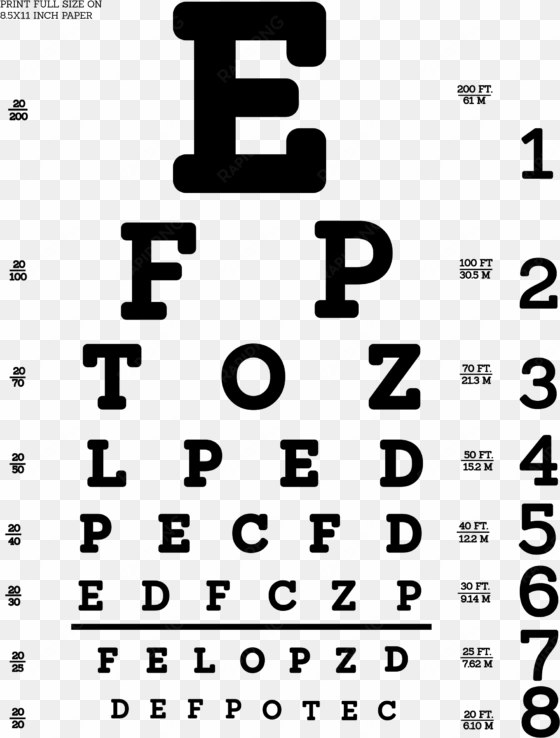 this free icons png design of snellen eye test chart