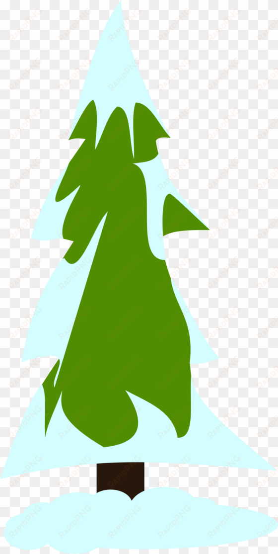 this free icons png design of snowy pine tree
