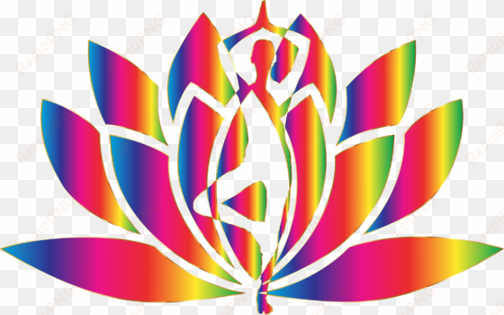 this free icons png design of spectrum yoga lotus no