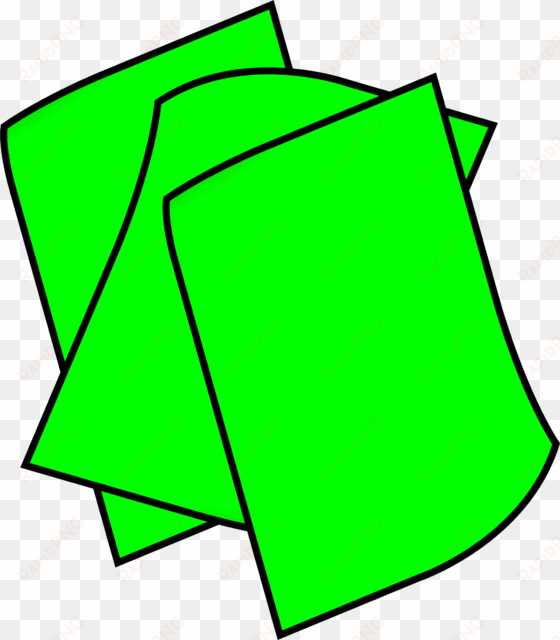 this free icons png design of stack of green paper
