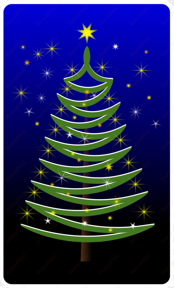 this free icons png design of stylised christmas tree