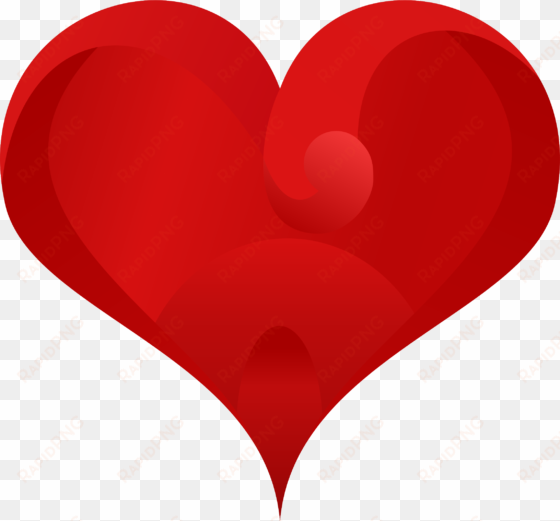 This Free Icons Png Design Of Stylish Red Heart transparent png image