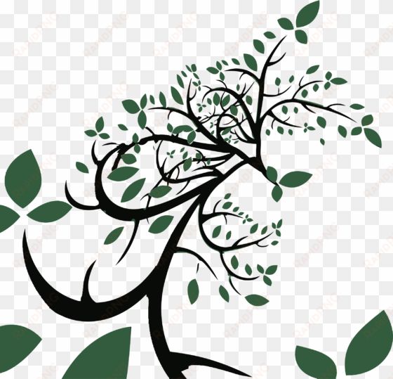 this free icons png design of stylized tree with leaves