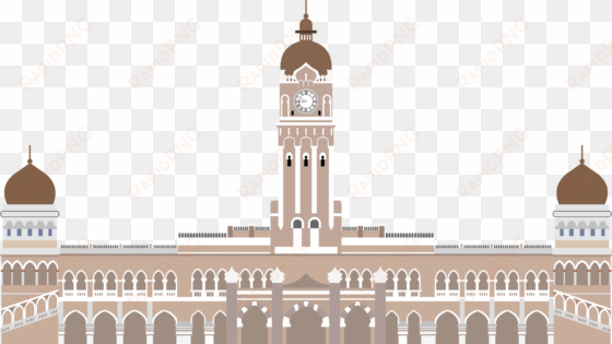 this free icons png design of sultan abdul samad building,