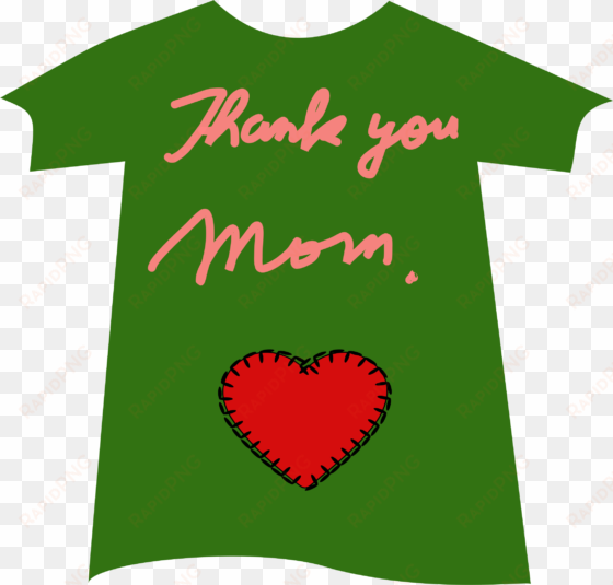 this free icons png design of tshirt thankyou mom