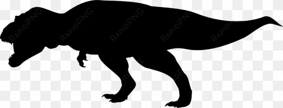 this free icons png design of tyrannosaurus rex silhouette