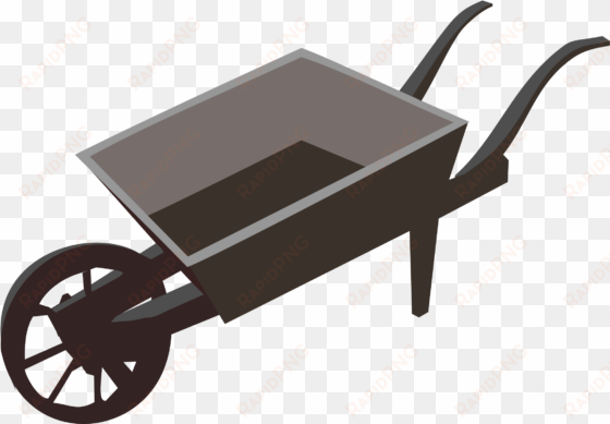 this free icons png design of wheel barrow planter