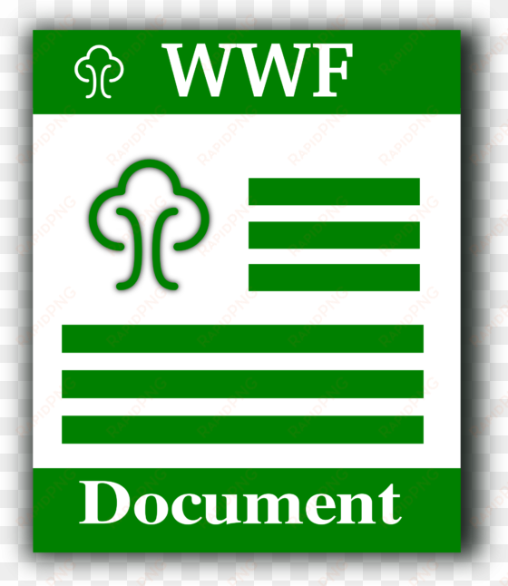 this free icons png design of wwf format icon