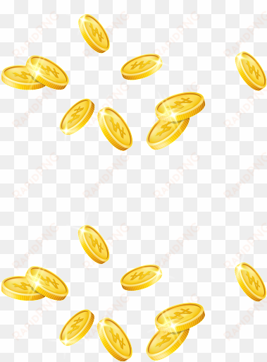 this graphics is gold coin decoration vector about - gold coin