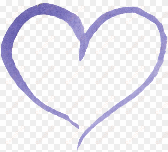 this graphics is purple heart love transparent decorative - purple