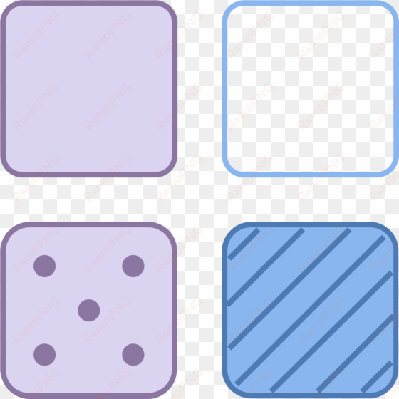 this is a picture of four small squares in organized - parallel
