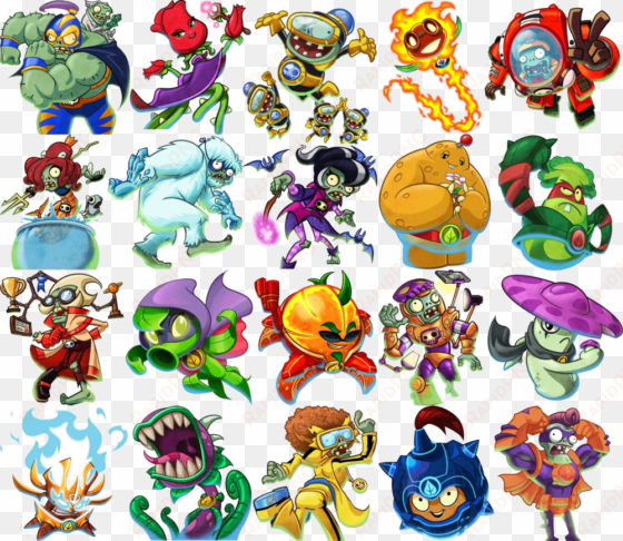 this is the gallery for plants vs - dibujos de plantas vs zombies heroes