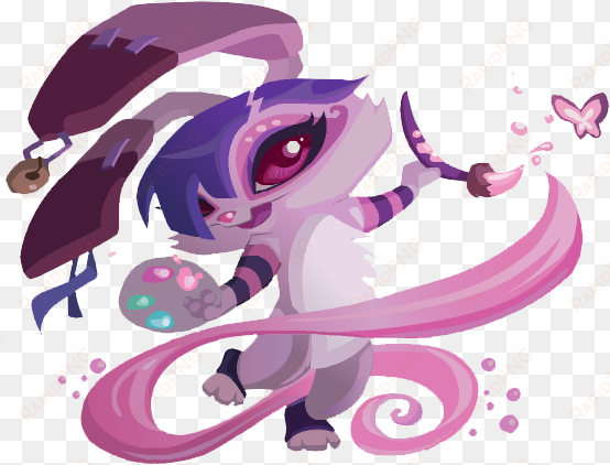 this rabbit alpha is the newest of the group, often - animal jam alphas peck