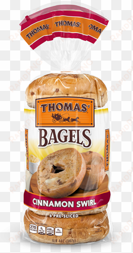 thomas cinnamon swirl bagels product - thomas english muffins