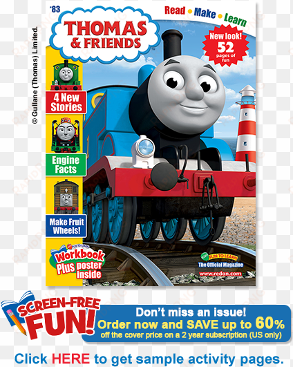thomas & friends magazine - thomas and friends 2018 magazine