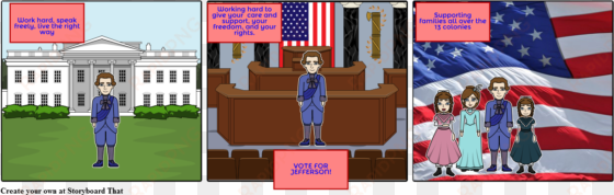 thomas jefferson slogan - formation of the us government
