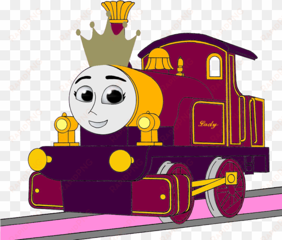 thomas the tank engine images princess lady hd wallpaper - lady the magical engine cgi