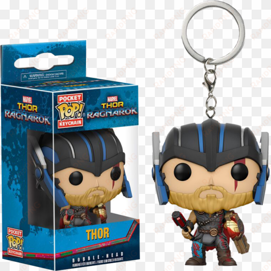 thor gladiator suit pocket pop vinyl keychain - thor funko pop keychain