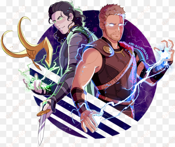 thor ragnarok - thor and loki and hela