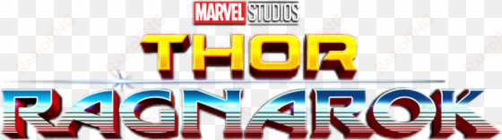 thor ragnarok title - thor ragnarok logo png