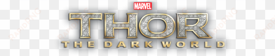 thor the dark world logo png - marvel