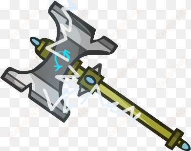 thors hammer - cool guns in helmet heroes