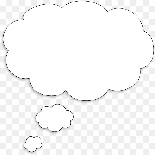 thought bubble png download - white thought bubble transparent