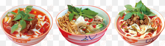 three bowl noodles special pasta food design element - noodle