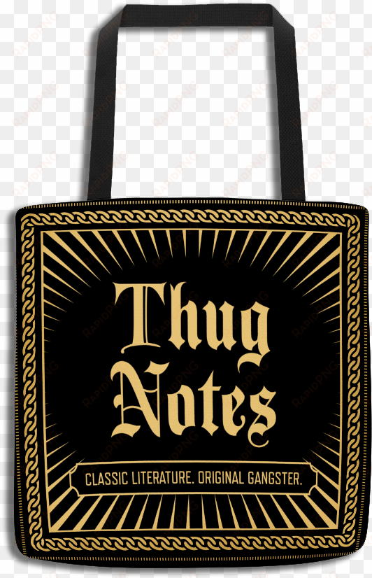 thug notes tote bag - tote bag