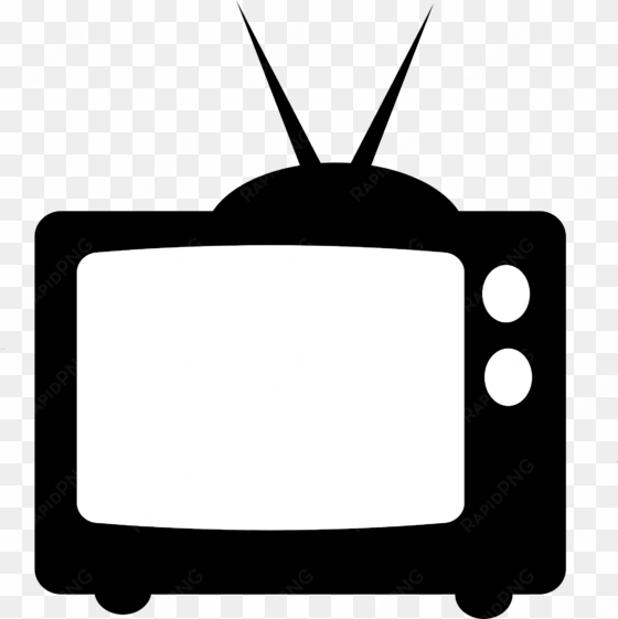 thumb image - tv silhouette png