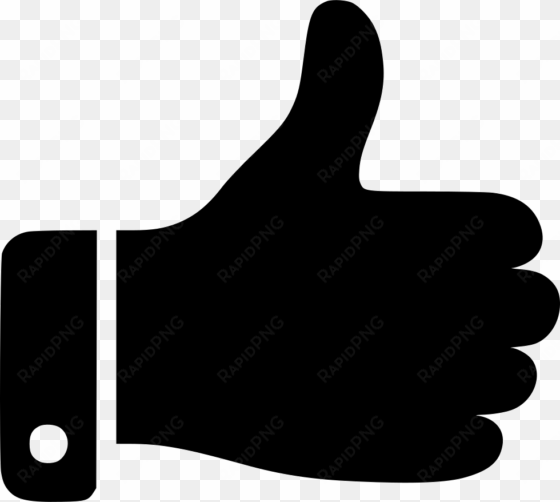 thumb up svg png icon free download - thumb up icon