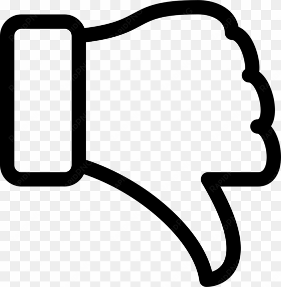 thumbs down icon - thumbs down vector png