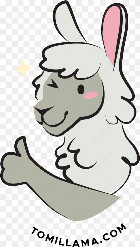 thumbs up llama