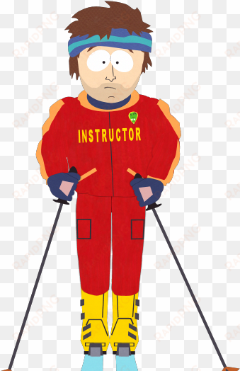 thumper the ski instructor - ski instructor cartoon