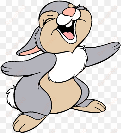 Thumper Thumper Skating Thumper Laughing - Laughing Animal Clip Art transparent png image