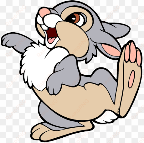 Thumper Thumper Skating Thumper Laughing Thumper Thumping - Disney Thumper Clipart transparent png image