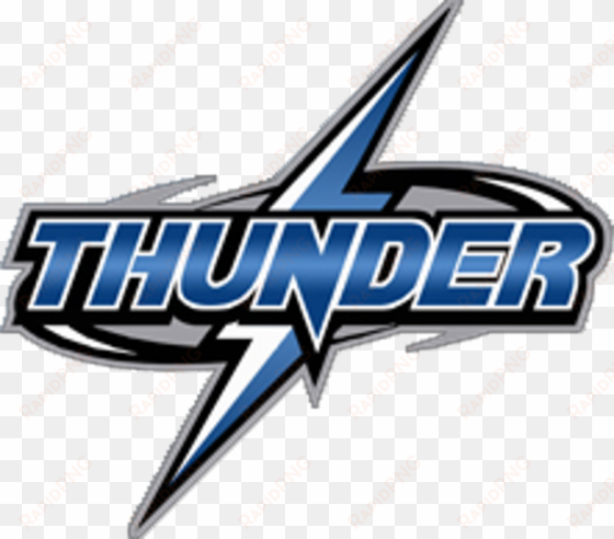 thunder logo png - thunder hockey aaa