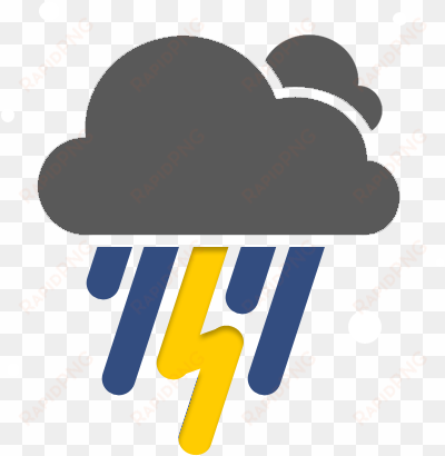 thunderstorms snow icon png - android weather icon png