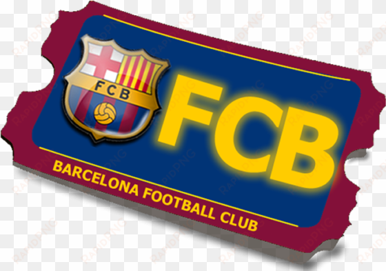 ticket - fc barcelona