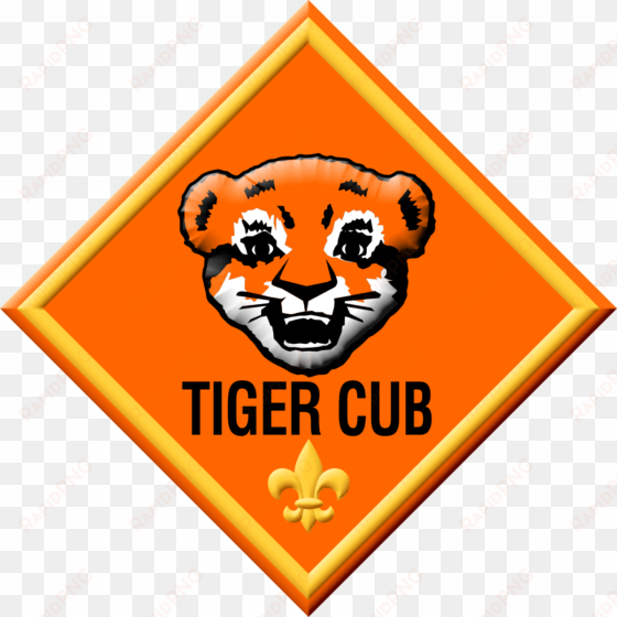 tiger badge - cub scout bear rank logo