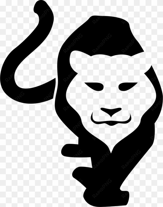 tiger face silhouette on body comments - icono tigre