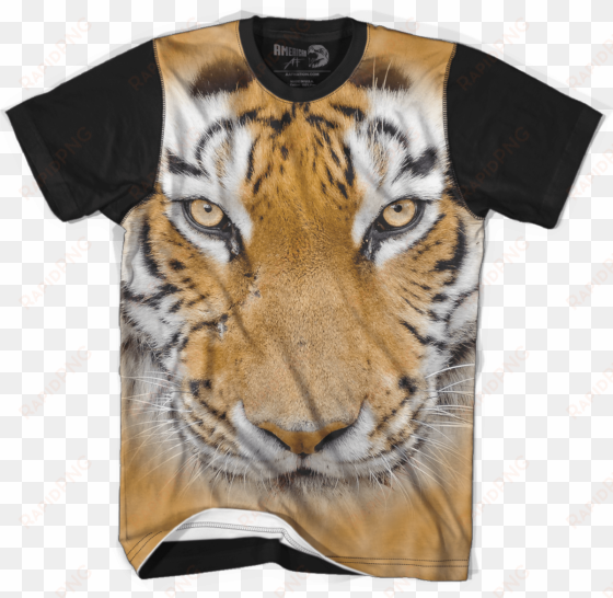 tiger face tiger face - teddy roosevelt t shirt