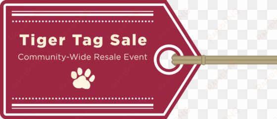 tiger tag sale, community-wide resale event - communitywide federal credit union